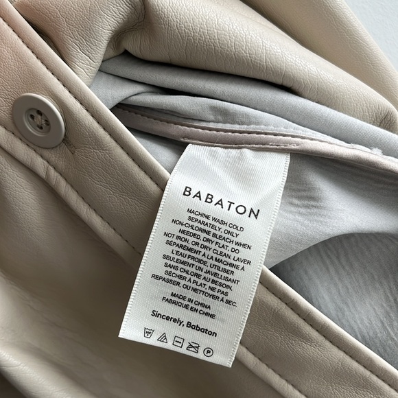 Aritzia Babaton Pelli Shirt Jacket - Birch - Picture 6 of 6